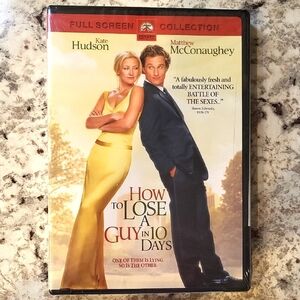 New Sealed How to Lose a Guy in 10 Days DVD